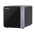 QNAP NAS (อุปกรณ์จัดเก็บข้อมูลบนเครือข่าย) รุ่น TS-432X 4-Bay RAM 4GB 10GbE SFP+ สีดำ (TS-432X-4G)