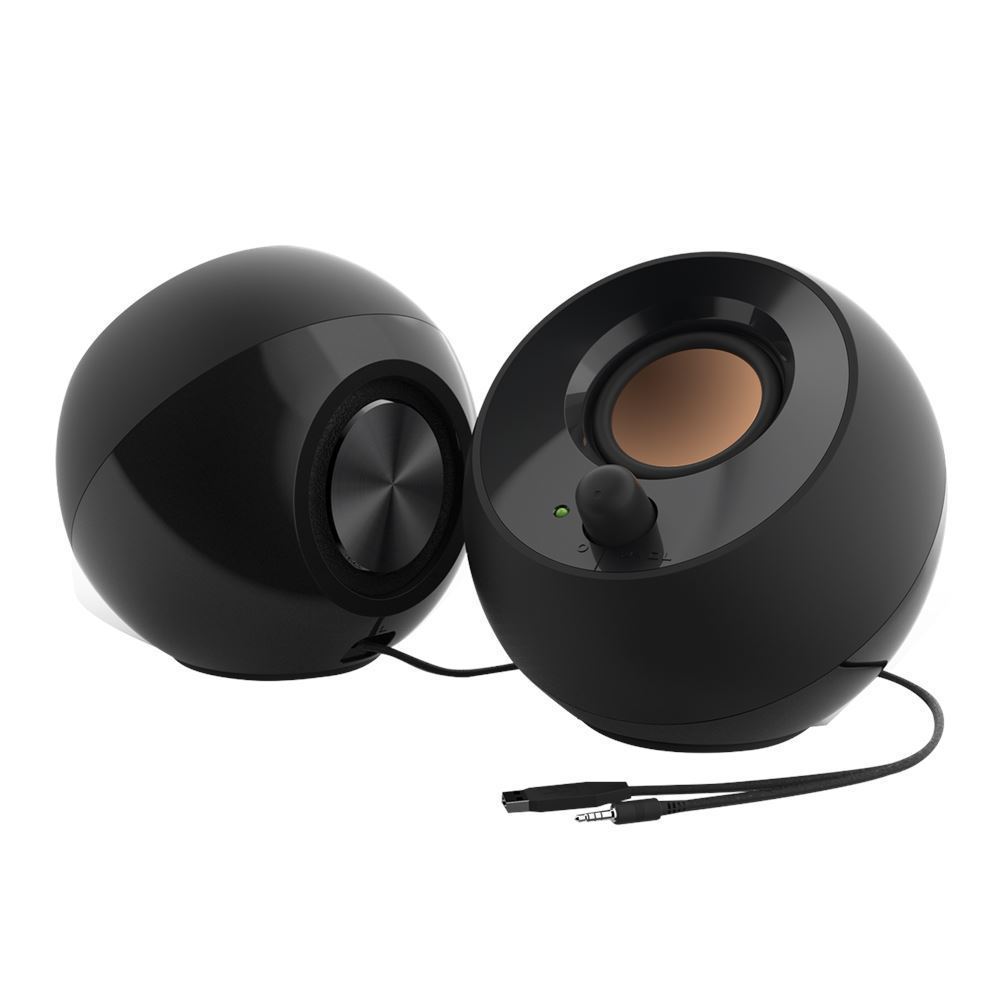 CREATIVE SPEAKER PEBBLE ลำโพง Black: 51MF1680AA000/White: 51MF1680AA001 รับประกัน 1 ปี