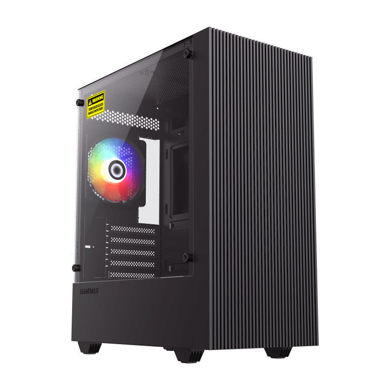 CASE (เคส) GAMMAX EDGE Mini Tower Computer Case M-ATX รับประกัน 1 ปี
