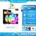GAMMAX GMX-AF12X 12CM FRGB COOLING FAN รับประกัน 1 ปี