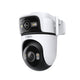 TAPO C545D 2K Outdoor Dual Lens Pan/Tilt Security Camera ออกแบบมาเพื่อลดจุดบอด ระบบมองเห็นภาพสี