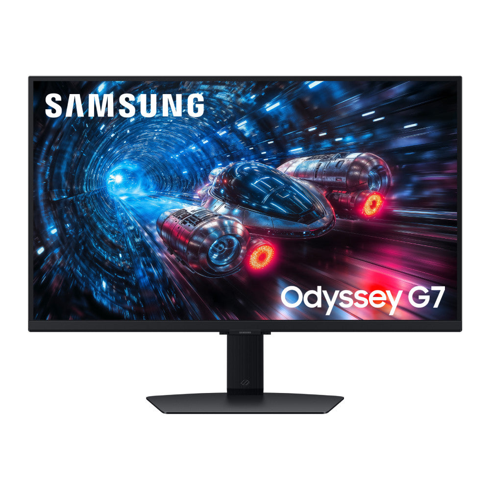 SAMSUNG Odyssey G7 G70F 27" IPS 4K Dual Mode 180Hz/FHD 360Hz LS27FG702EEXXT รับประกัน 3 ปี