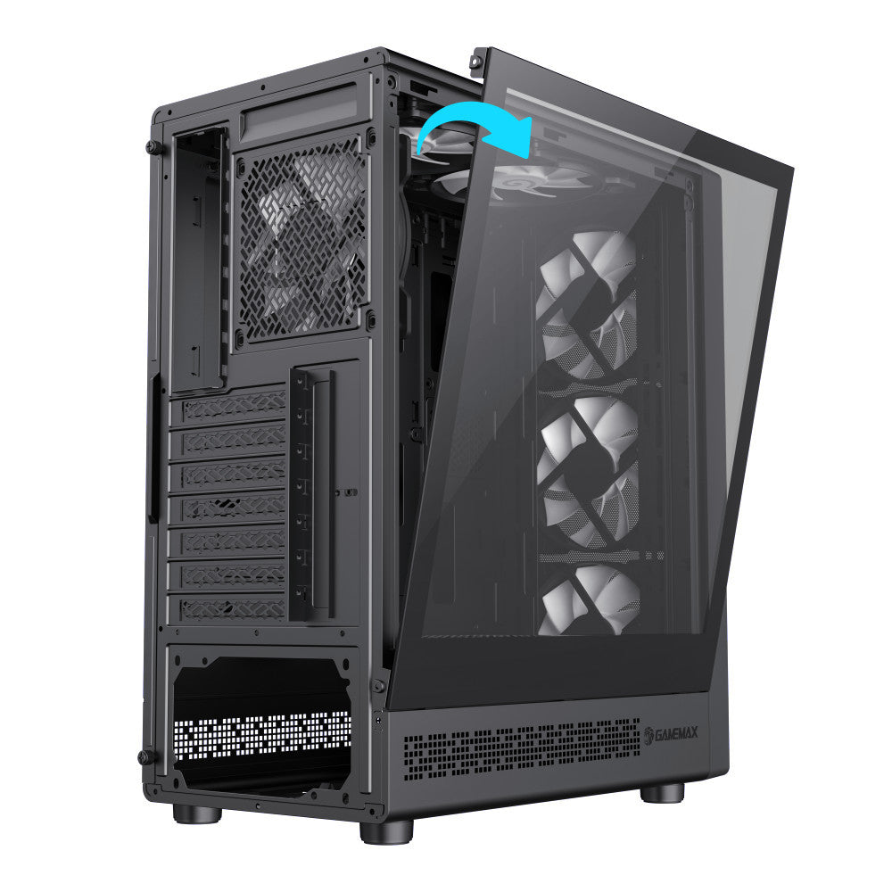 GAMING CASE (เคสเกมมิ่ง) GAMMAX STORM 2 AB ATX รับประกัน 1 ปี
