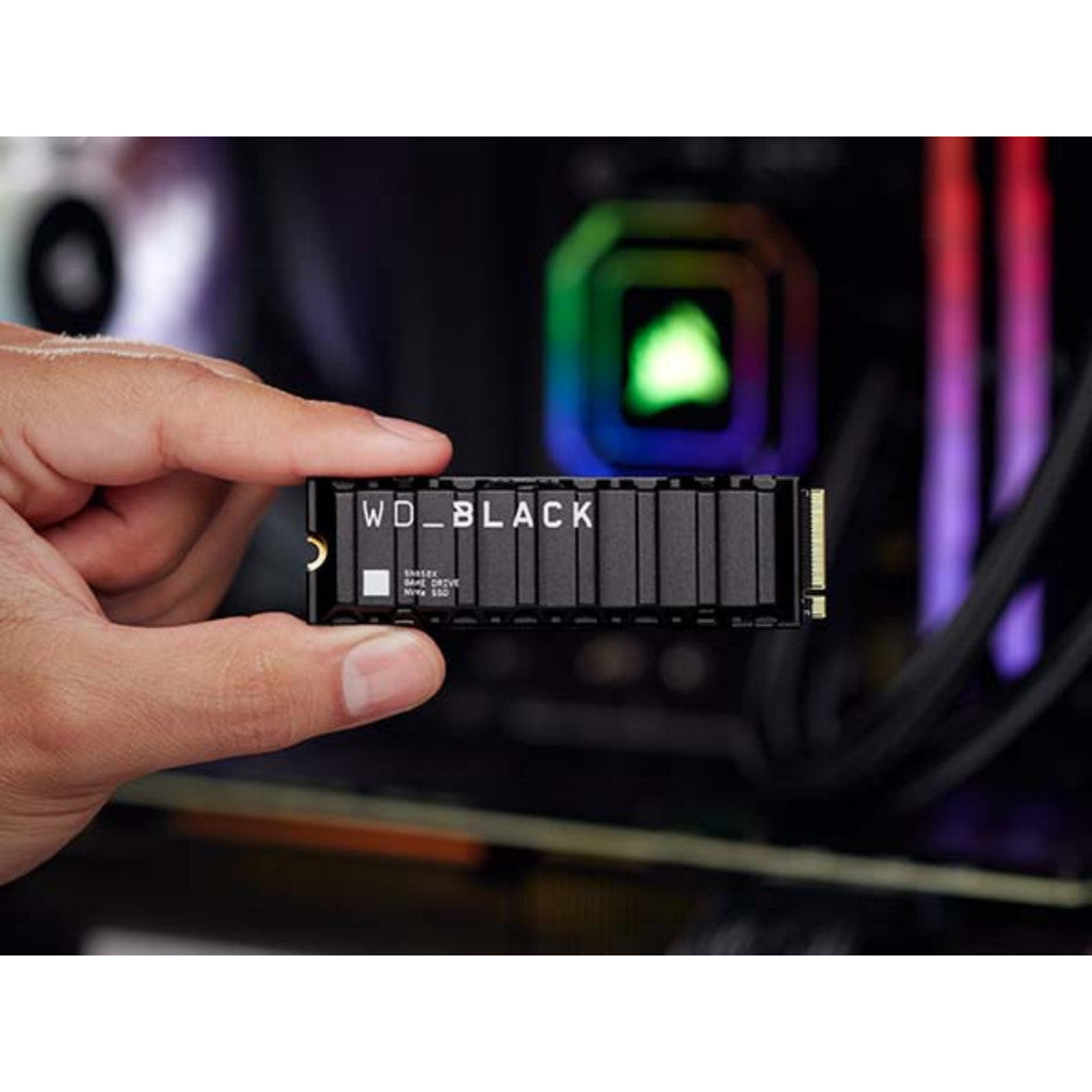 WD SSD(เอสเอสดี)BLACK SN850X WITH HEATSINK 2TB