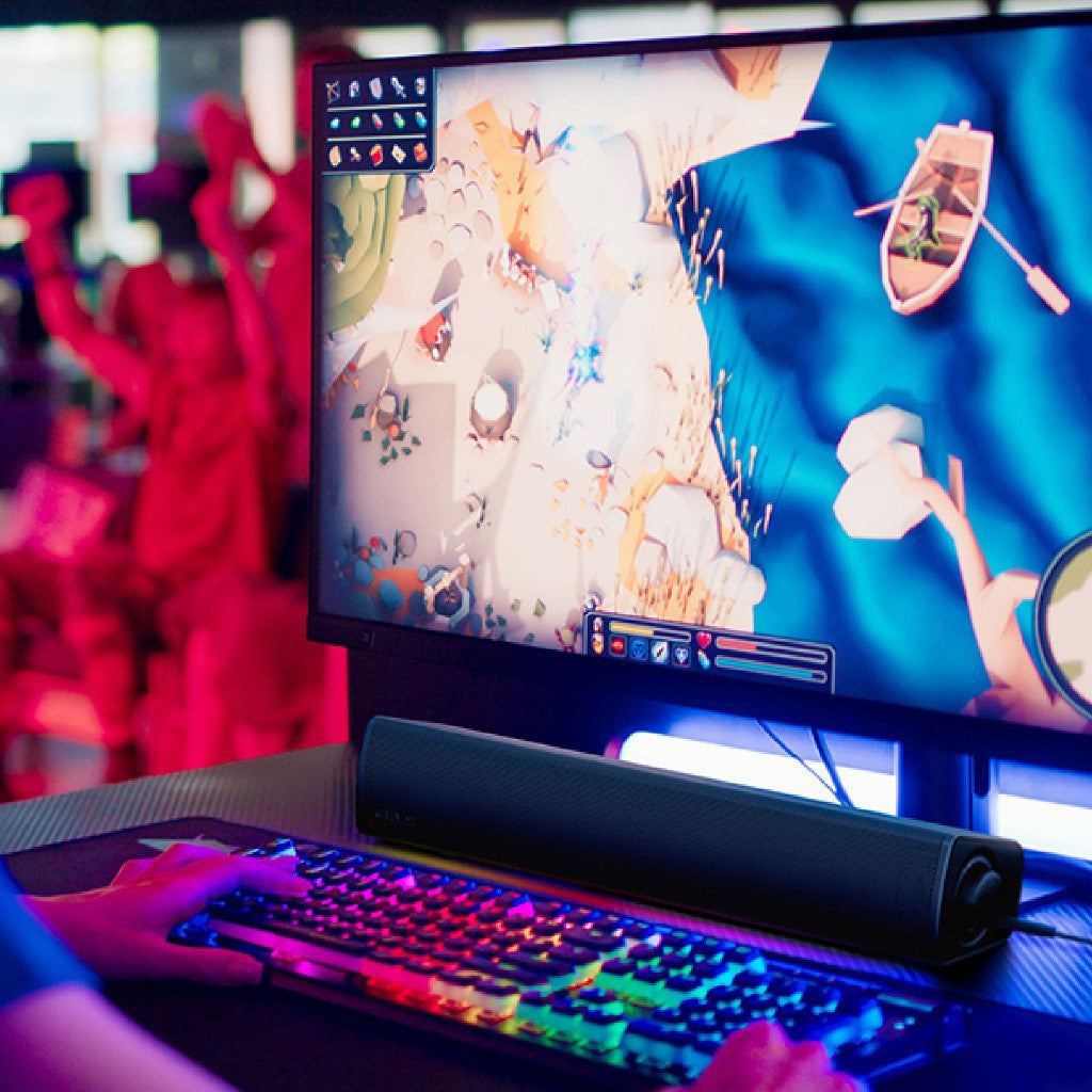 Creative Sound Blaster GS3 : 51MF8465AA000 Soundbar ลำโพงเกมมิ่งซาวด์บาร์ รับประกัน 1 ปี