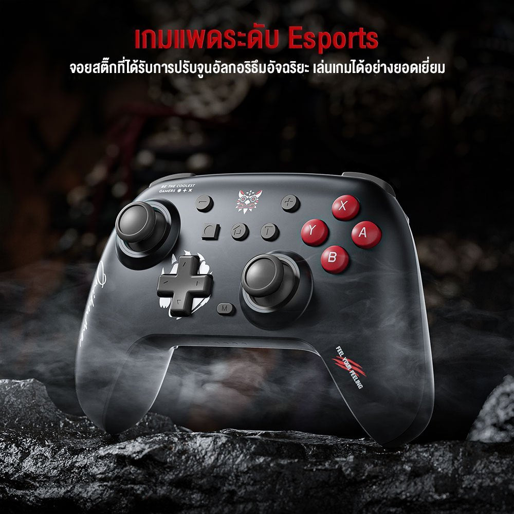 Onikuma Iruka Gaming Wireless Controller Tri-Mode รับประกัน 2 ปี