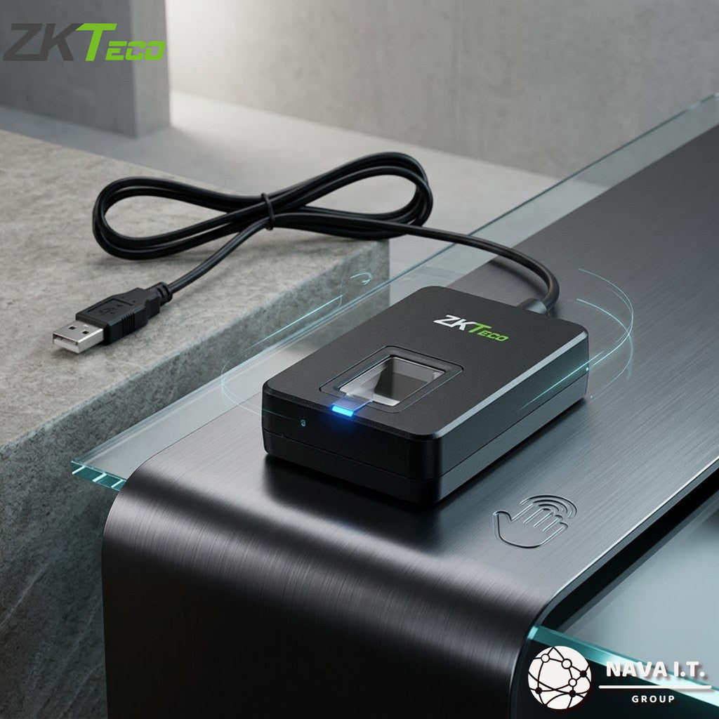ZKTeco ZK-9500 เครื่องสแกนลายนิ้วมือแบบ USB บันทึกลายนิ้วมือเข้าคอมพิวเตอร์