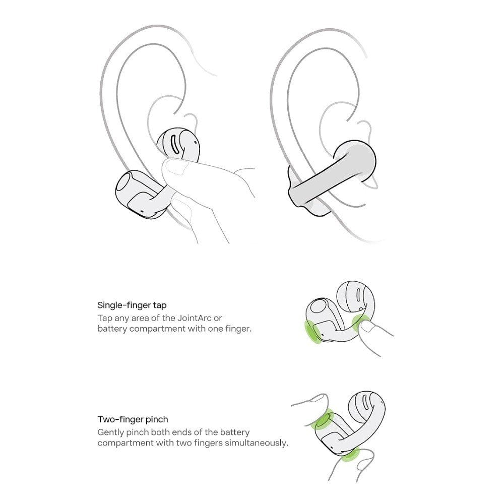 Shokz หูฟังไร้สาย OPENDOTS ONE  หูฟังแบบหนีบหู Clip-On พร้อมระบบเสียง Dolby Audio รับประกัน 2 ปี