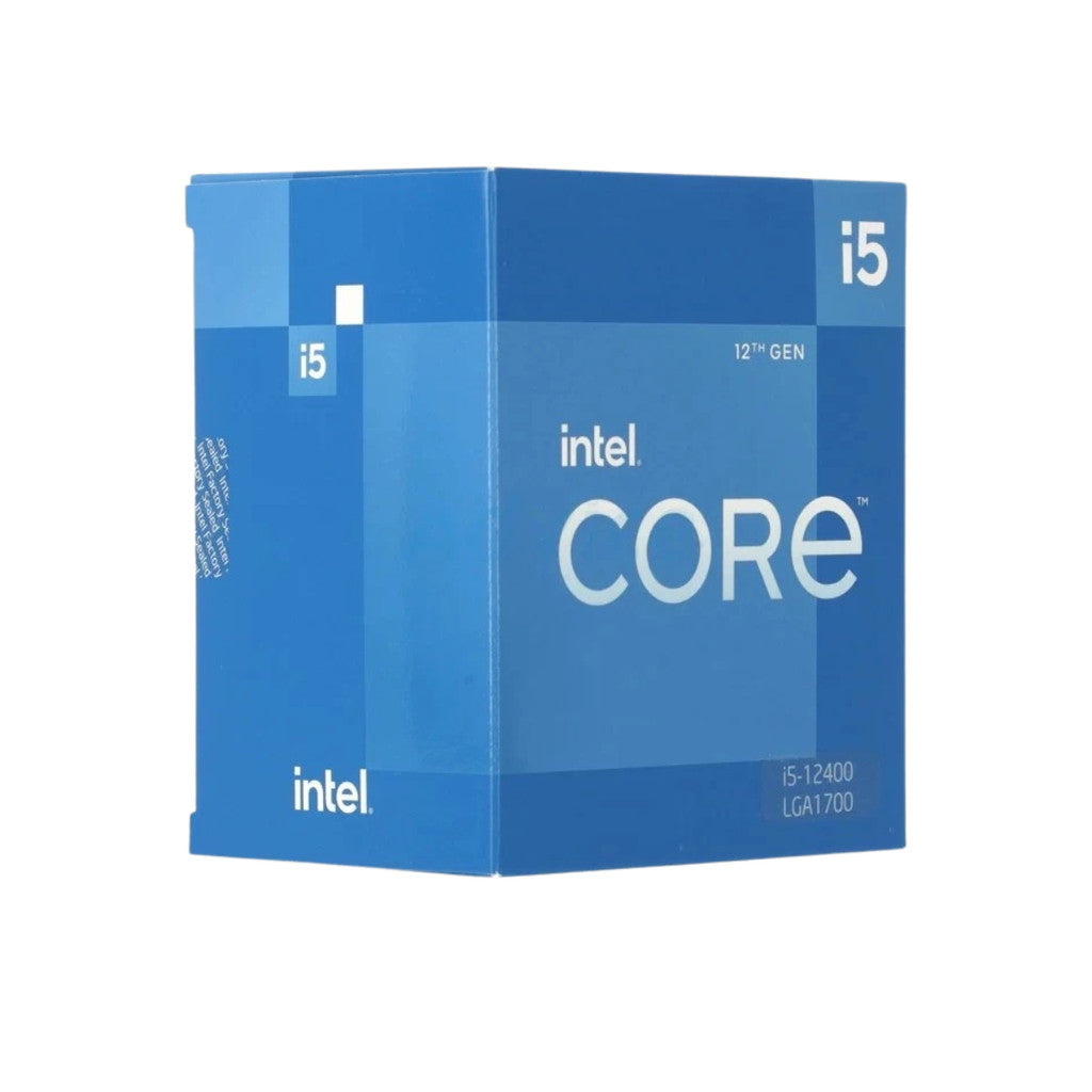 INTEL CPU ซีพียู CORE I5-12400/I5-12400F2.5 GHz LGA1700 รับประกัน 3 ปี