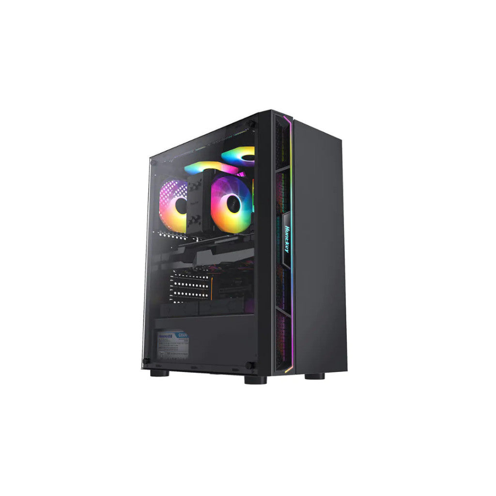 Case เคส Huntkey GS450S ATX ใส่พัดลม 8 ตัว USB3.0 รับประกัน 1 ปี