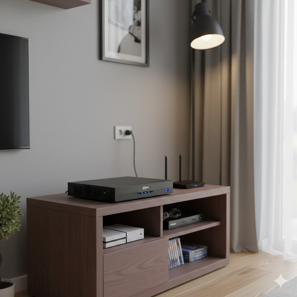 DAHUA XVR4108HS-I เครื่องบันทึกกล้องวงจรปิด Dahua 8ch Penta-brid 1080N/720P Compact 1U 1HDD WizSense