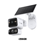 TAPO C645D KIT ชุดกล้องวงจรปิด 2K 3MP แผงโซลาร์ Solar-Powered Dual-Lens Pan/Tilt Security Camera Kit