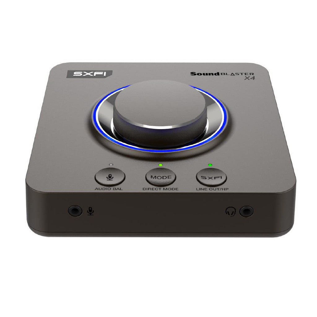 CREATIVE SOUND CARD (ซาวด์การ์ด) SOUND BLASTER X4 EXTERNAL รับประกัน 1 ปี