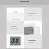 Xiaomi Smart Temperature & Humidity Monitor 3 เครื่องวัดอุณหภูมิ & ความชื้น หน้าจอ LCD ขนาดใหญ่