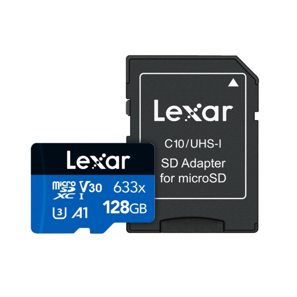 LEXAR MicroSD 633x MICRO SD CARD 128GB-256GB รับประกัน 10 ปี