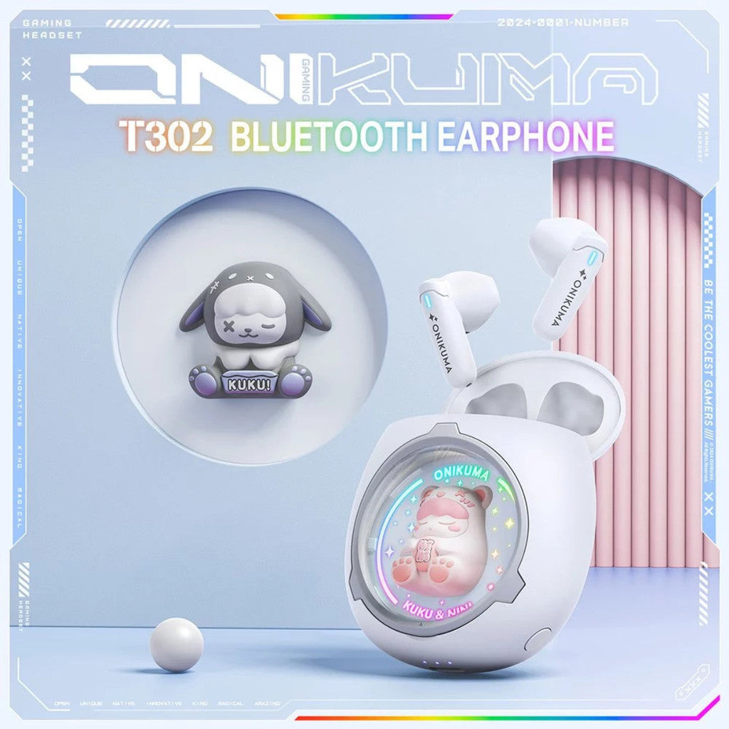 Onikuma KUKU&NiNi TWS หูฟังไร้สาย ฺBluetooth 5.3 รับประกัน 2 ปี
