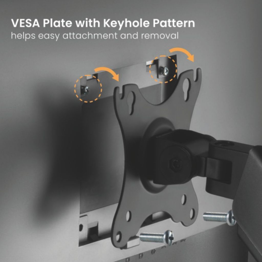 BRATECK แขนจับจอ (17-32