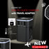 PowerConneX หัวแปลงปลั๊กไฟ Travel Adapter 2-in-1 Combo set PXGA-01-B/W รับประกัน 2 ปี