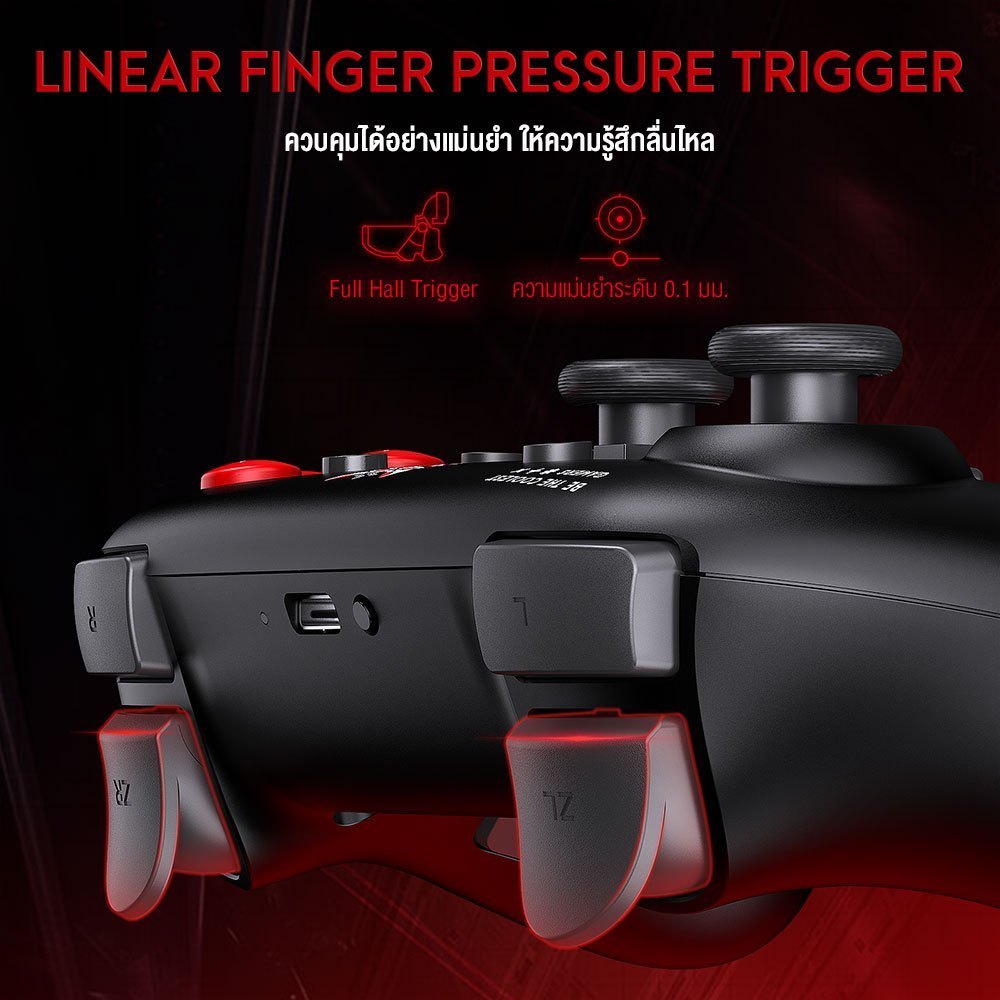 Onikuma Iruka Gaming Wireless Controller Tri-Mode รับประกัน 2 ปี