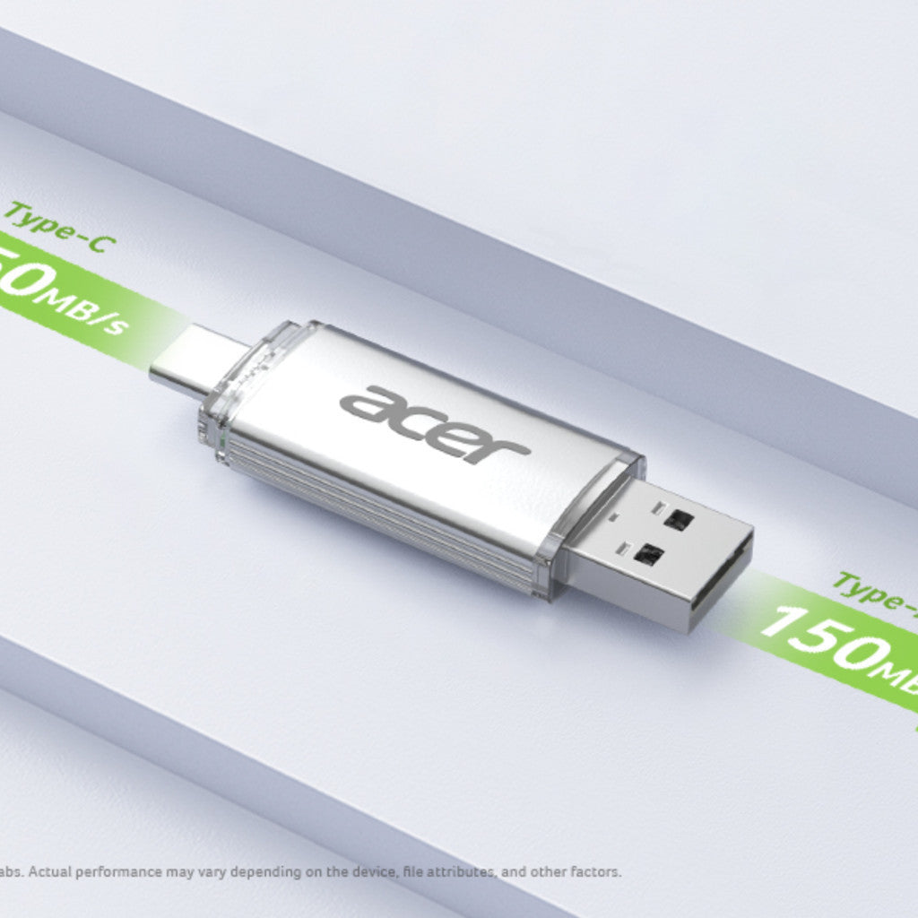 ACER FLASH DRIVE (แฟลชไดรฟ์) UT300 32GB USB3.2 (ZC.A01ST.0FD) WARRANTY 5 YEARS