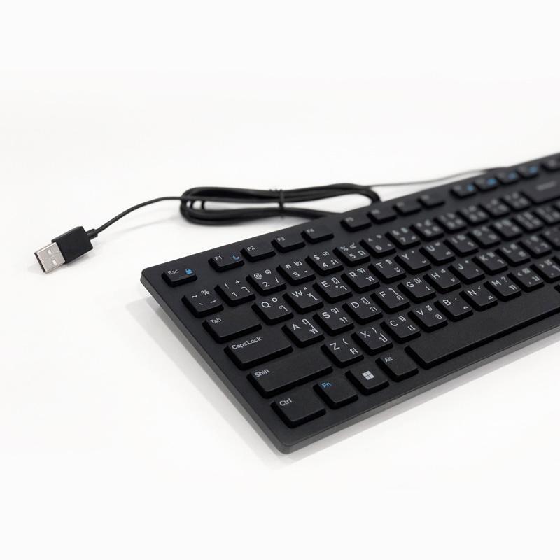 DELL (คีย์บอร์ดและเมาส์) MS116/WM126/KB216 EN-TH รับประกัน 1 ปี