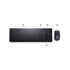 DELL (คีย์บอร์ดและเมาส์) WIRELESS KM3322W EN-TH รับประกัน 3 ปี