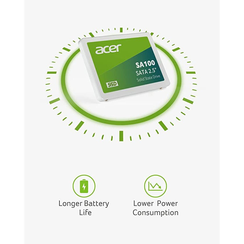 ACER SSD เอสเอสดี SA100 2.5 SATA III  240GB/480GB (560/500) รับประกัน 3 ปี