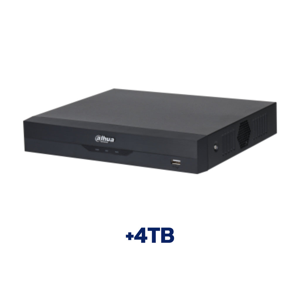 DAHUA XVR4108HS-I เครื่องบันทึกกล้องวงจรปิด Dahua 8ch Penta-brid 1080N/720P Compact 1U 1HDD WizSense
