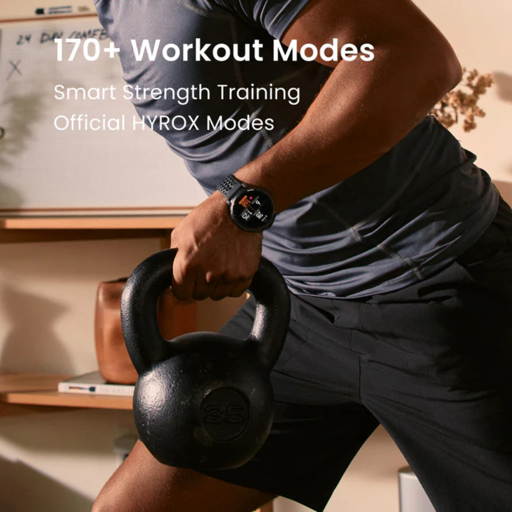 Amazfit Active MAX SmartWatch นาฬิกาสมาร์ทวอท์ซ หน้าจอ AMOLED ขนาด 1.5 นิ้ว รับประกัน 1ปี
