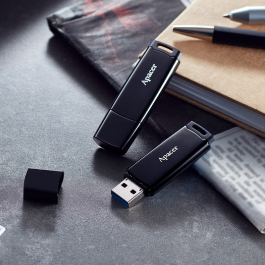 APACER Flash Drive (แฟลชไดร์ฟ) AH336 64GB USB 2.0 Black  รุ่น (AP64GAH336B-1)