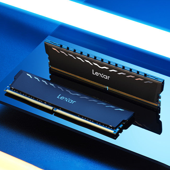 LEXAR แรม THOR OC 16GB (8GBx2) DDR4 3200 CL16 U-DIMM รับประกันตลอดอายุการใช้งาน
