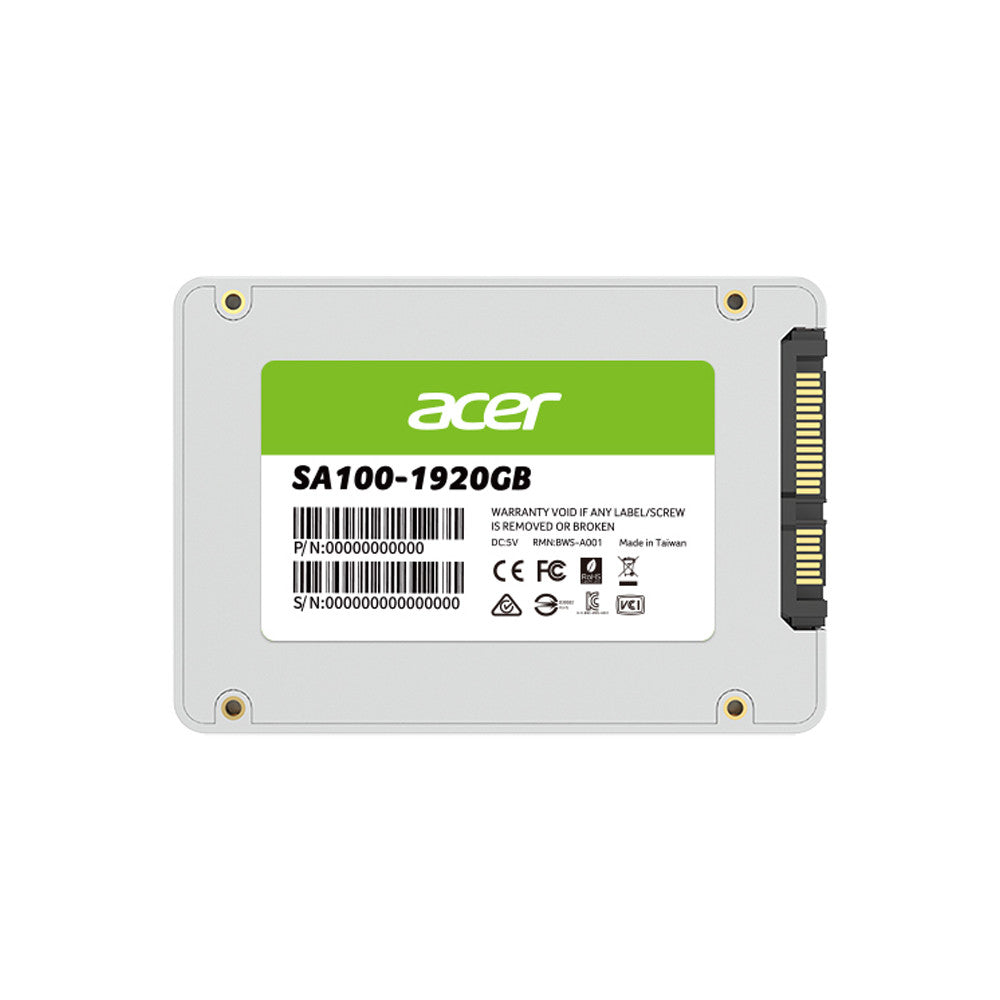 ACER SSD เอสเอสดี SA100 2.5 SATA III  240GB/480GB (560/500) รับประกัน 3 ปี