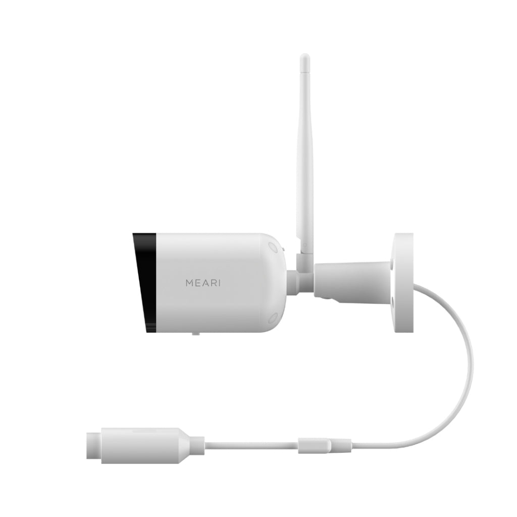 Meari L1 Plus 3MP กล้องวงจรปิด Wi-Fi แบบภายนอก พูดคุยโต้ตอบได้ ดูย้อนหลีงฟรี ไม่ต้องใช้เมม