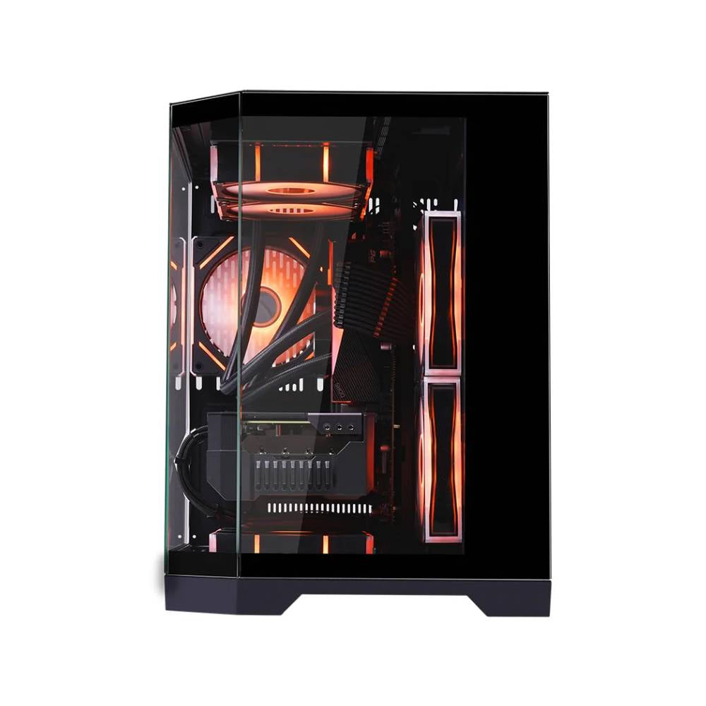 CASE เคส WJCOOLMAN DREAMER MINI WHITE/BLACK PANORAMA M-ATX/ITX NO FAN