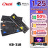 OKER KB-318 SLIM+DESKTOP KEYBOARD USB WATERPOOF KEYBOARD รับประกัน 1ปี